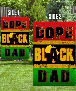 dope black dad flag 3653