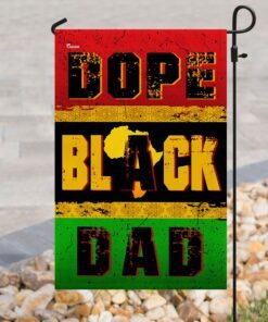 dope black dad flag 5834