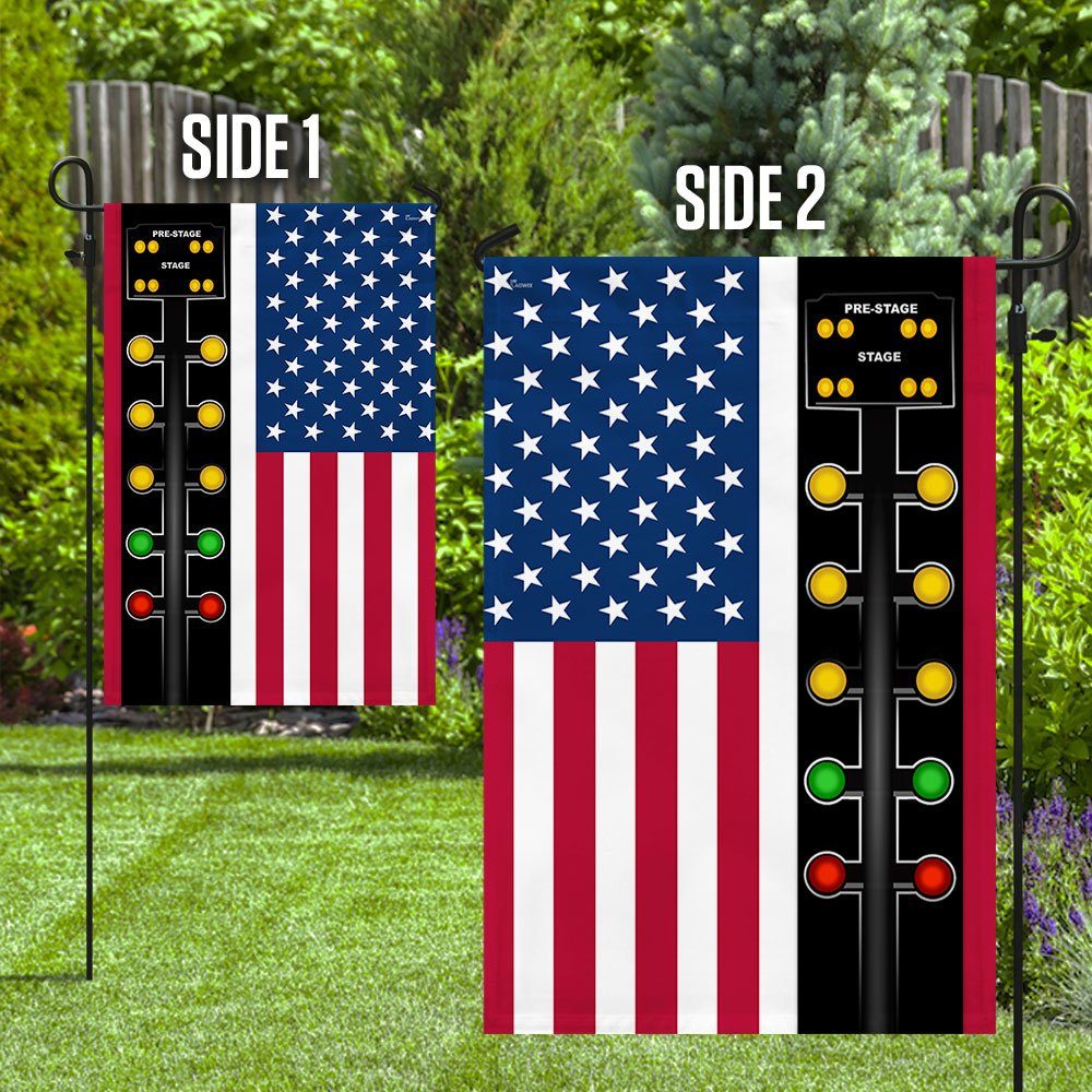 Drag Racing American Flag I Strip On Weekends Flag TQN393F - Image 6