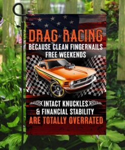 drag racing flag 3327