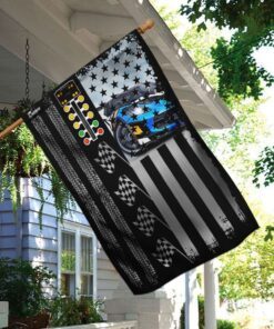 drag racing flag 5174