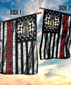 drag racing flag 7308