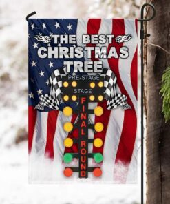 drag racing flag the best christmas tree lha1905f 2135