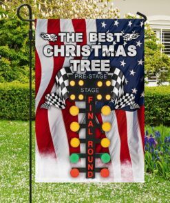 drag racing flag the best christmas tree lha1905f 8498