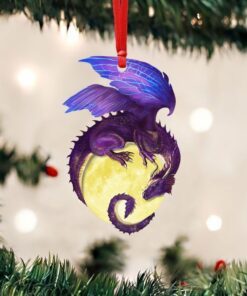 dragon christmas ornament, dragon christmas decor qnn639o 7875