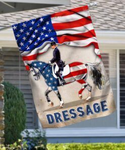 dressage u.s flag mlh2121f 8103