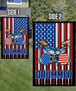 drummer american flag mlh2052f 2465