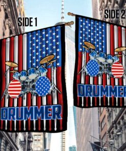 drummer american flag mlh2052f 2810