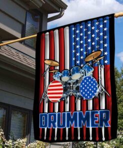 drummer american flag mlh2052f 4315