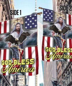 eagle cross flag god bless america ddh3153f 4077