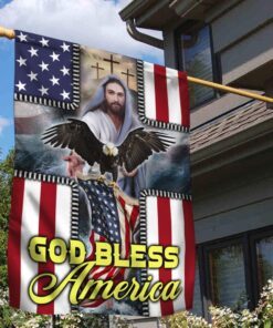 eagle cross flag god bless america ddh3153f 7064