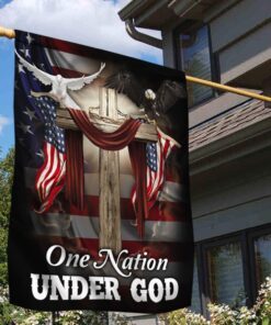 eagle dove cross flag one nation under god ddh3427f 6448