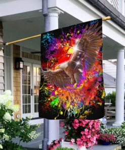 Eagle Flag Water Color NNT114Fv1