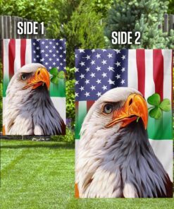 eagle shamrock flag 5349