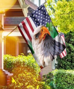 eagle shamrock flag 6659