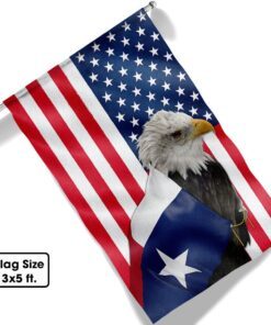 eagle texas the u.s. flag tqn762f 1673