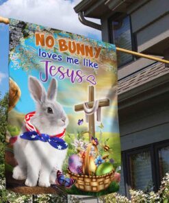 easter flag no bunny loves me like jesus ddh3218f 4268