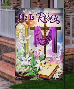 easter jesus christ is risen he is risen flag mlh2311f 2283