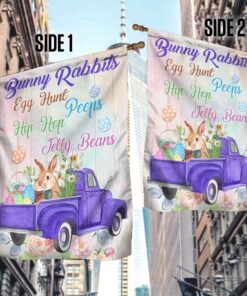 easter truck flag spring bunny happy easter dbd3477f 1616