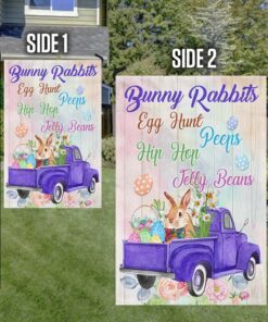 easter truck flag spring bunny happy easter dbd3477f 4509