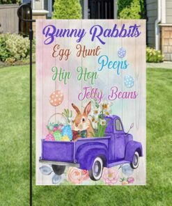 easter truck flag spring bunny happy easter dbd3477f 4749