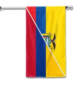ecuador and colombia flag tpt952f 5511
