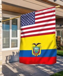 Ecuador And USA Flag  American Ecuador TQN813F
