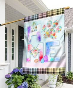 Egg Dog Paw Easter Flag DBD3470F