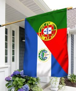 El Salvador and Portugal Flag TPT960F