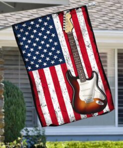 Electric Guitar American Flag TQN247F
