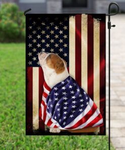 english bulldog american patriot flag 3240