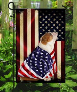 english bulldog american patriot flag 5110