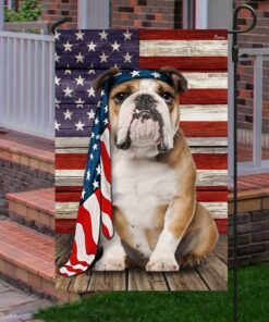 english bulldog flag charming dog ntb216fv34 6711
