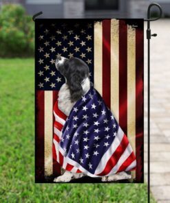 english springer spaniel american patriot flag 7248