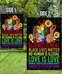 equality flag kindness peace hippie flag qtr283f 1124