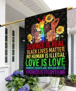 Equality Flag Kindness Peace Hippie Flag QTR283F