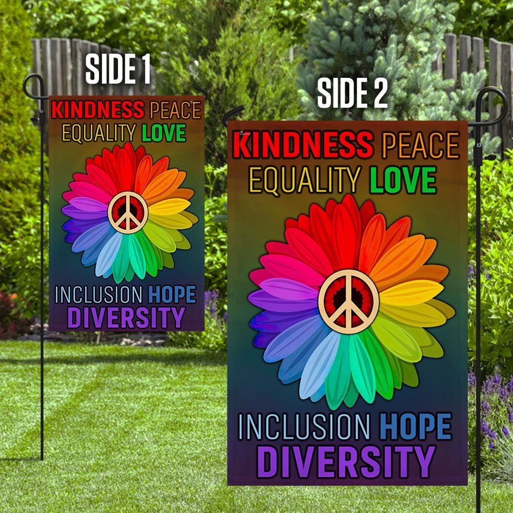 Equality Flag Peace Equality Love Inclusion Hope Diversity Flag QTR276F - Image 6