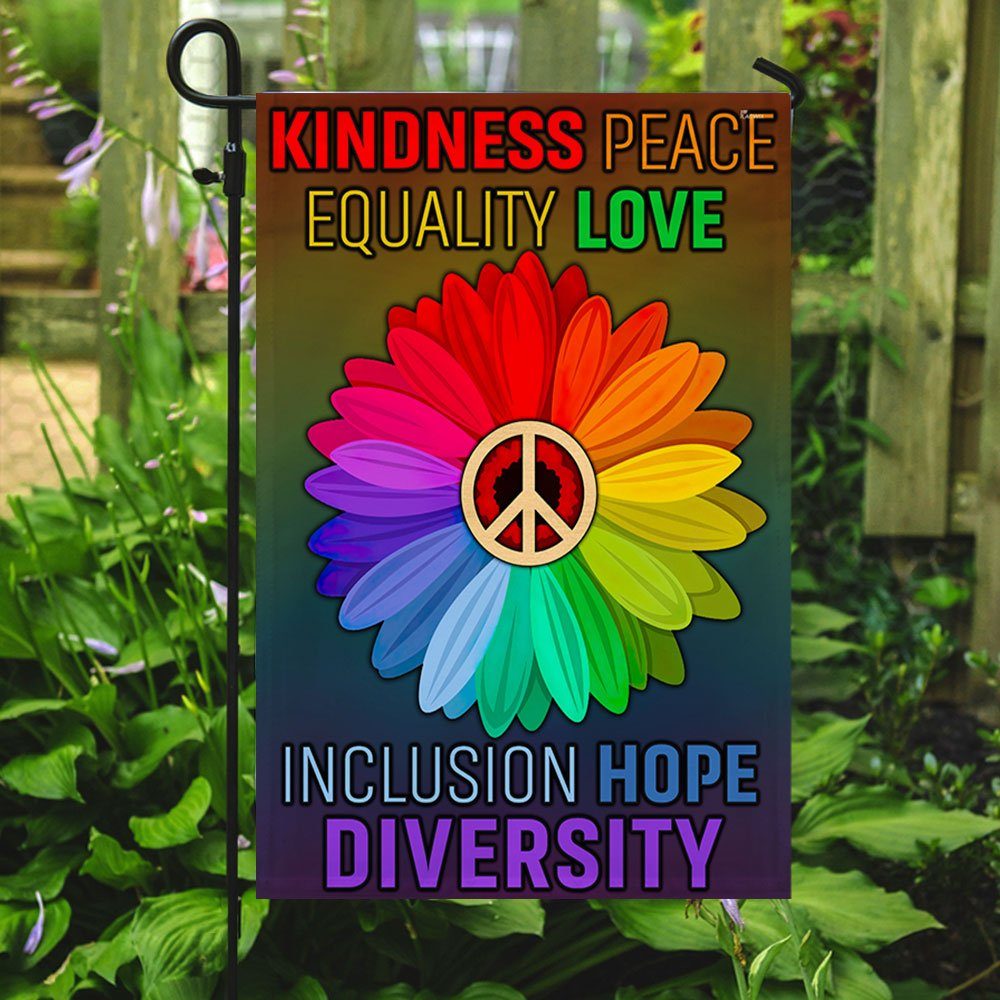 Equality Flag Peace Equality Love Inclusion Hope Diversity Flag QTR276F - Image 5