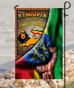 ethiopia my home sweet home flag 2403
