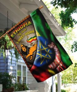 ethiopia my home sweet home flag 7796