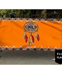 every child matters flag orange day first nation grommet flag qtr215gf 4145
