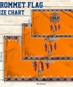 every child matters flag orange day first nation grommet flag qtr215gf 4477