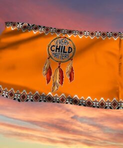 every child matters flag orange day first nation grommet flag qtr215gf 8039