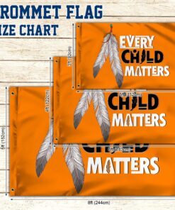 every child matters flag orange day first nation grommet flag qtr278gf 7338