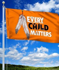 Every Child Matters Flag Orange Day First Nation Grommet Flag QTR278GF