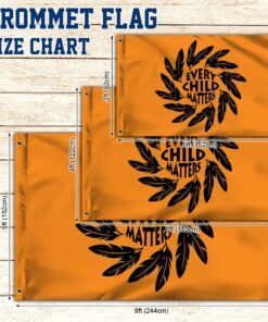 every child matters flag orange day first nation grommet flag qtr279gf 2676