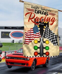 every sunday drag racing american flag tpt288f 4306
