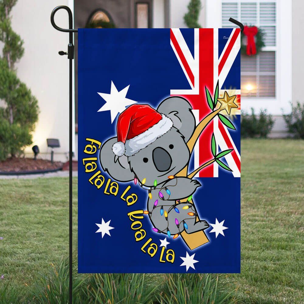 Fa La La La La Koa La La Koala Christmas Australian Flag BNN737F - Image 5