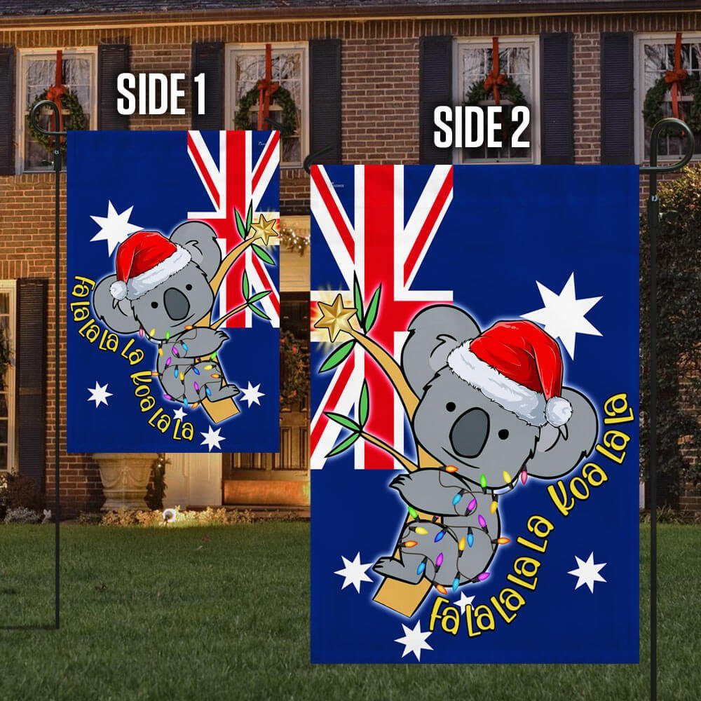 Fa La La La La Koa La La Koala Christmas Australian Flag BNN737F - Image 6