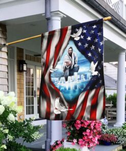 Faith God Jesus Flag